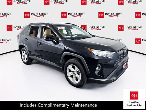 Midnight Black Metallic 2021 Toyota RAV4 XLE