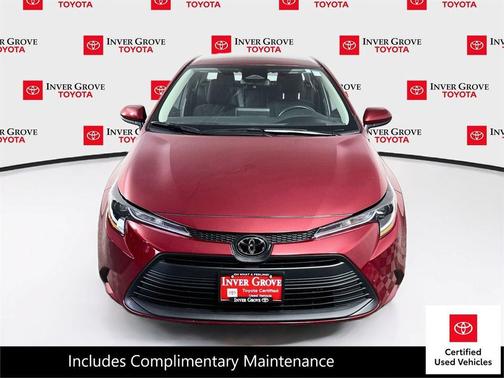 Ruby Flare Pearl 2026 Toyota Corolla LE