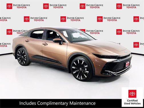 Bronze Age/Black 2025 Toyota Crown Platinum