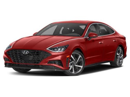 Calypso Red 2020 Hyundai SONATA SEL Plus