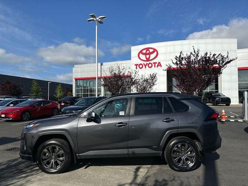 Magnetic Gray Metallic 2024 Toyota RAV4 Hybrid XLE Premium