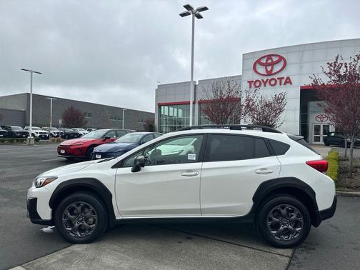 Crystal White Pearl 2021 Subaru Crosstrek Sport