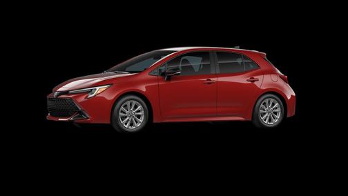 Finish Line Red 2026 Toyota Corolla SE