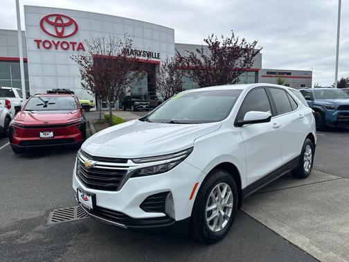 Summit White 2023 Chevrolet Equinox 1LT