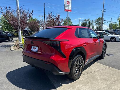 Supersonic Red 2026 Toyota bZ XLE Plus