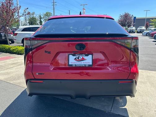 Supersonic Red 2026 Toyota bZ XLE Plus