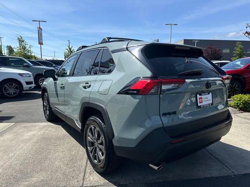 Lunar Rock 2023 Toyota RAV4 Hybrid XLE Premium