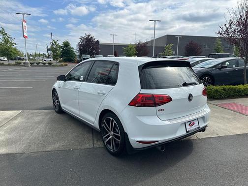 Pure White 2017 Volkswagen Golf GTI 2.0T S 4-Door