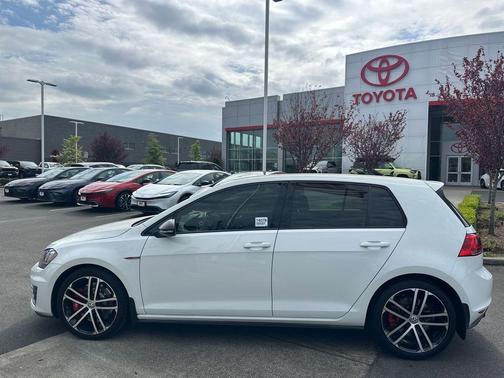 Pure White 2017 Volkswagen Golf GTI 2.0T S 4-Door