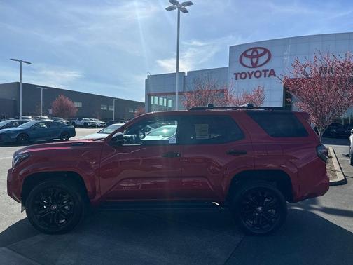 Supersonic Red 2026 Toyota 4Runner Hybrid Platinum