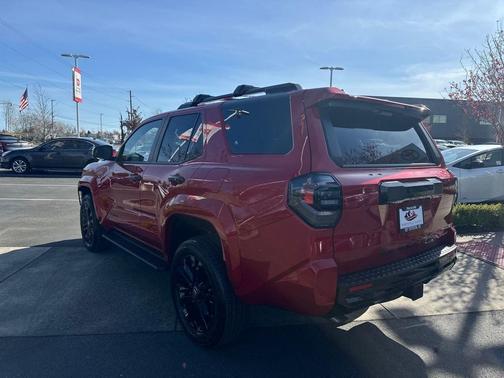 Supersonic Red 2026 Toyota 4Runner Hybrid Platinum