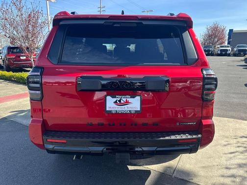 Supersonic Red 2026 Toyota 4Runner Hybrid Platinum