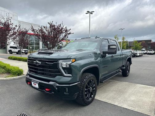 Cypress Gray 2026 Chevrolet Silverado 3500 LTZ