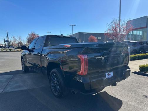 Midnight Black Metallic 2023 Toyota Tundra Platinum