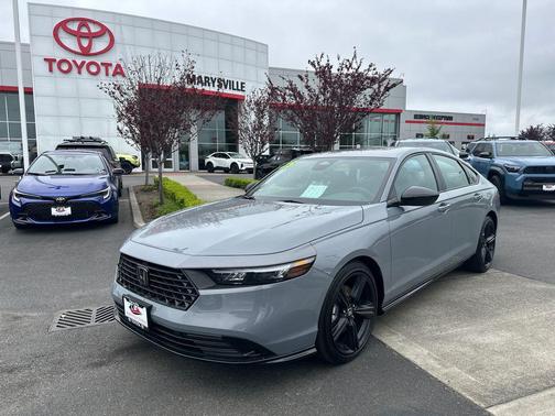Urban Gray Pearl 2025 Honda Accord Hybrid Sport-L