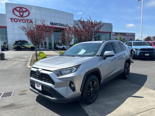 Silver Sky Metallic 2019 Toyota RAV4 XLE