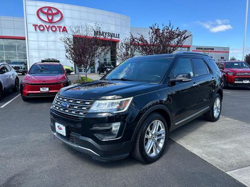 Shadow Black 2016 Ford Explorer Limited
