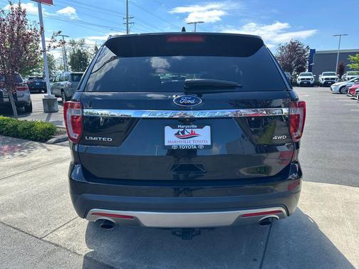 Shadow Black 2016 Ford Explorer Limited