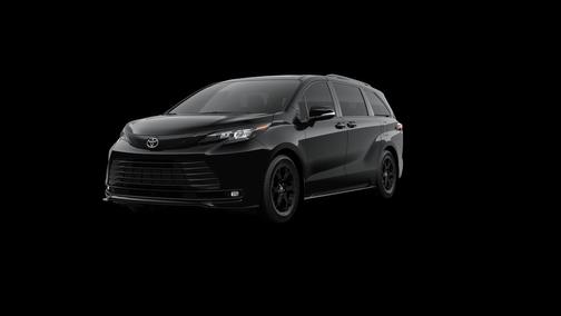 Midnight Black 2026 Toyota Sienna Woodland Edition