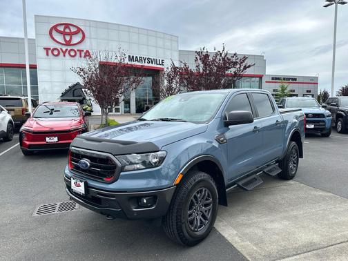 Azure Gray Metallic Tri-Coat 2023 Ford Ranger XLT