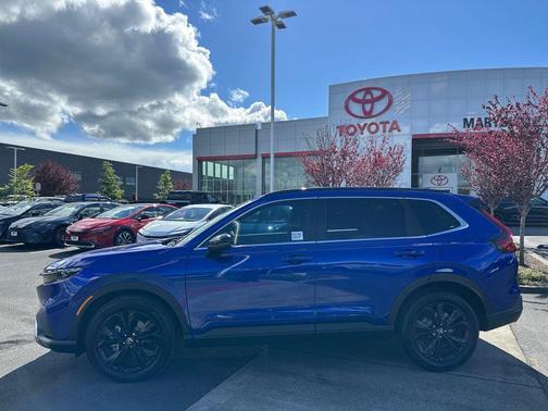 Still Night Pearl 2025 Honda CR-V Hybrid Sport Touring AWD