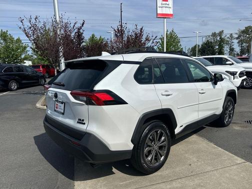 Wind Chill Pearl 2024 Toyota RAV4 Hybrid XLE Premium