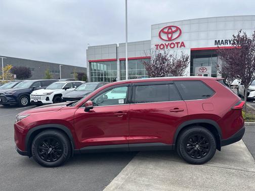 Ruby Flare Pearl 2024 Toyota Grand Highlander Hybrid XLE