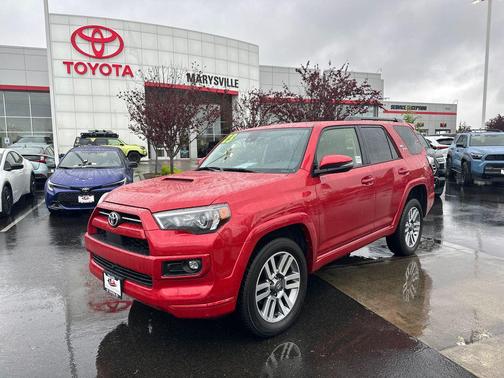 Barcelona Red Metallic 2023 Toyota 4Runner TRD Sport