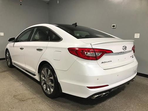 Quartz White Pearl 2015 Hyundai SONATA Limited 2.0T