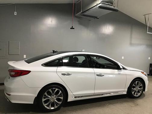 Quartz White Pearl 2015 Hyundai SONATA Limited 2.0T