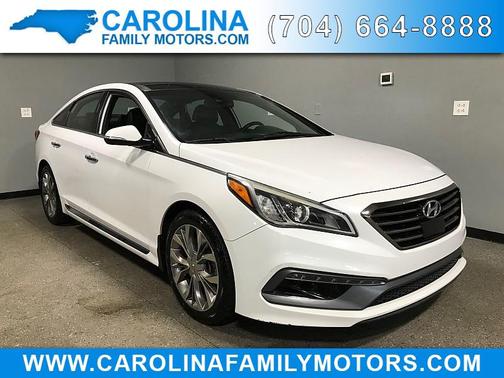 Quartz White Pearl 2015 Hyundai SONATA Limited 2.0T