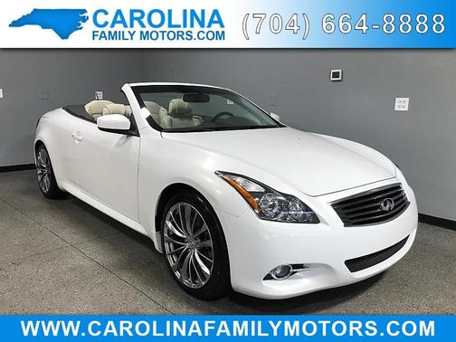Moonlight White 2013 INFINITI G37 Base