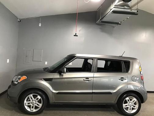 Bright Silver 2011 Kia Soul +