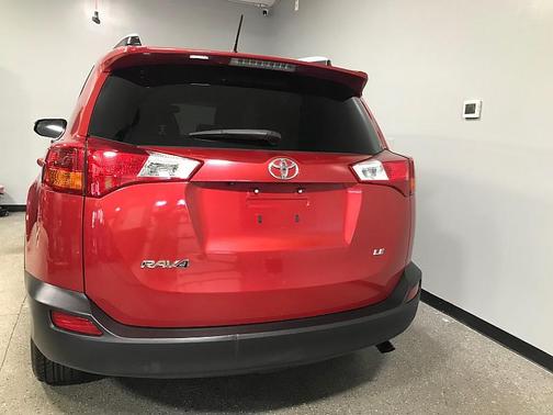 Red 2015 Toyota RAV4 LE