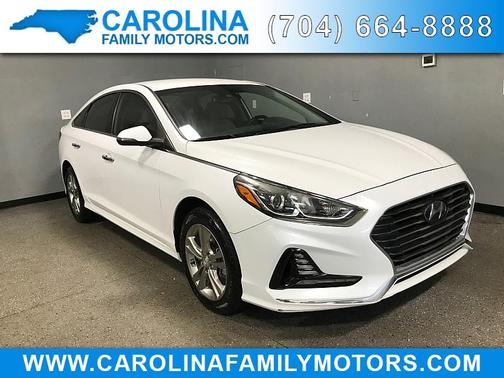 Quartz White Pearl 2018 Hyundai SONATA SEL