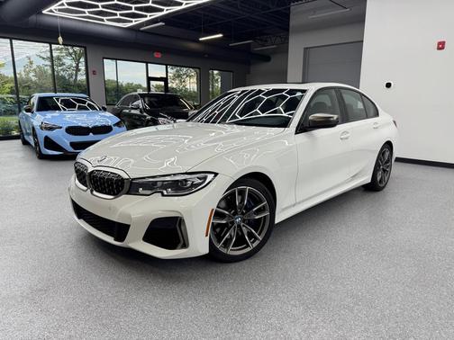 WHITE 2020 BMW M340 M340i xDrive Sedan