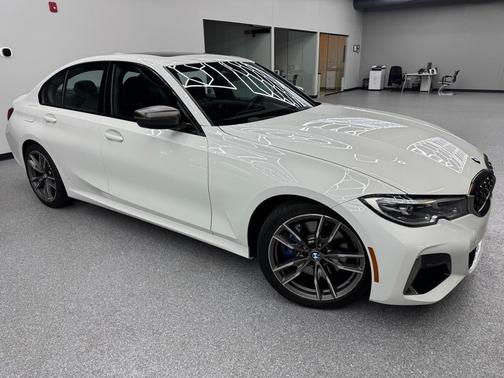 WHITE 2020 BMW M340 M340i xDrive Sedan