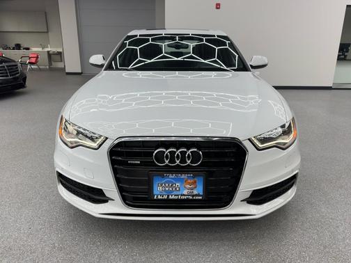 WHITE 2015 Audi A6 3.0 TDI Premium Plus