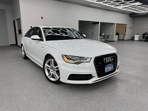 WHITE 2015 Audi A6 3.0 TDI Premium Plus