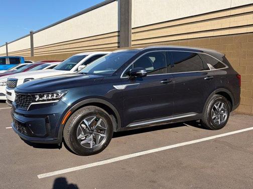 Gravity Blue 2023 Kia Sorento Hybrid EX