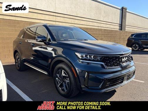 Gravity Blue 2023 Kia Sorento Hybrid EX