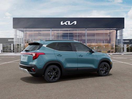 Blue 2026 Kia Seltos EX