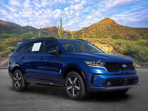 Sapphire Blue 2021 Kia Sorento EX