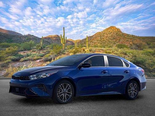Deep Sea Blue 2024 Kia Forte GT-Line