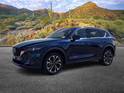 Deep Crystal Blue Mica 2022 Mazda CX-5 2.5 S Premium
