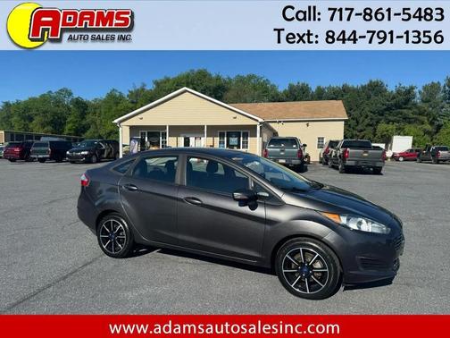 Gray 2016 Ford Fiesta 4dr Sdn SE