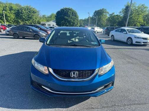 Blue 2014 Honda Civic LX