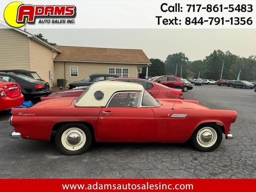 Red 1956 Ford Thunderbird Base