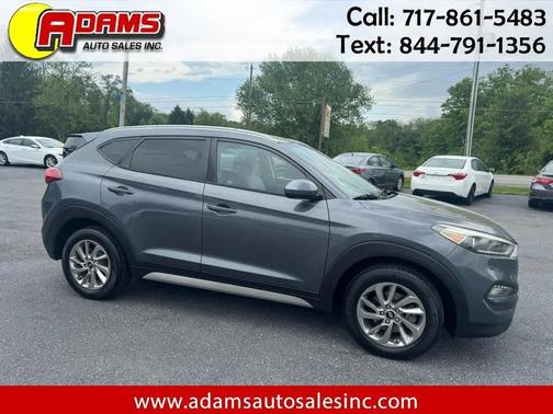 Blue 2018 Hyundai TUCSON SEL