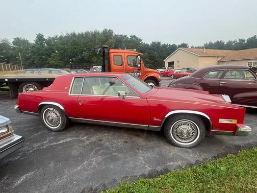 Red 1980 Cadillac Eldorado 2dr Coupe Touring